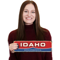 Esto Perpetua Vintage Idaho Sign
