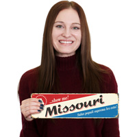 Show Me Vintage Missouri Sign