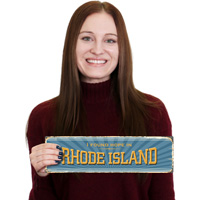 I Found Hope In Rhode Island Vintage Sign