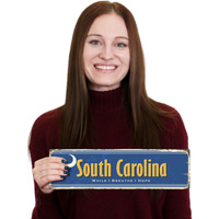 While I Breathe I Hope Vintage South Carolina Sign
