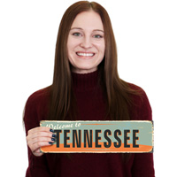 Welcome To Tennessee Vintage Sign