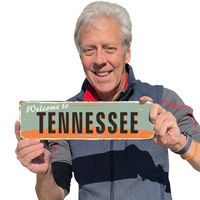 Welcome To Tennessee Vintage Sign