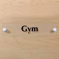 Gym ClearBoss Sign