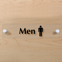 Men ClearBoss Sign