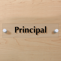 Principal ClearBoss Sign