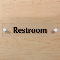 Restroom ClearBoss Sign