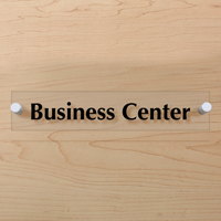 Business Center ClearBoss Sign