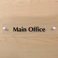 Main Office ClearBoss Sign