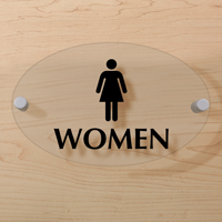 Women ClearBoss Sign