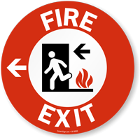 Fire Exit, Left Arrow