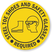 PPE SlipSafe™ Floor Sign (with Graphic)