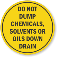 Do Not Dump SlipSafe™ Floor Sign