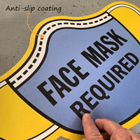 Mask Shaped - Face Mask Required