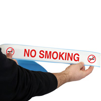 No Smoking Superior Mark Floor Message Tape