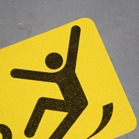 Watch Your Step GripGuard and SlipSafe Floor Sign