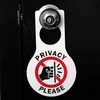 Privacy Please Door Hang Tag