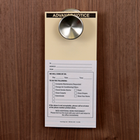 Advance Notice Two-Part Maintenance Door Hanger