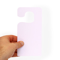 Blank ValueTag™. Do-it-Yourself Hanging Parking Permits Tags
