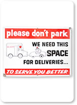 1950 Parking Signs