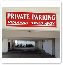1990 Parking Signs