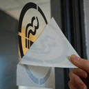 Die-Cut Vinyl with Front Adhesive BZ-EV-FCF