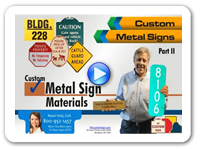 Custom Signs Guide Part 2: Material Choices